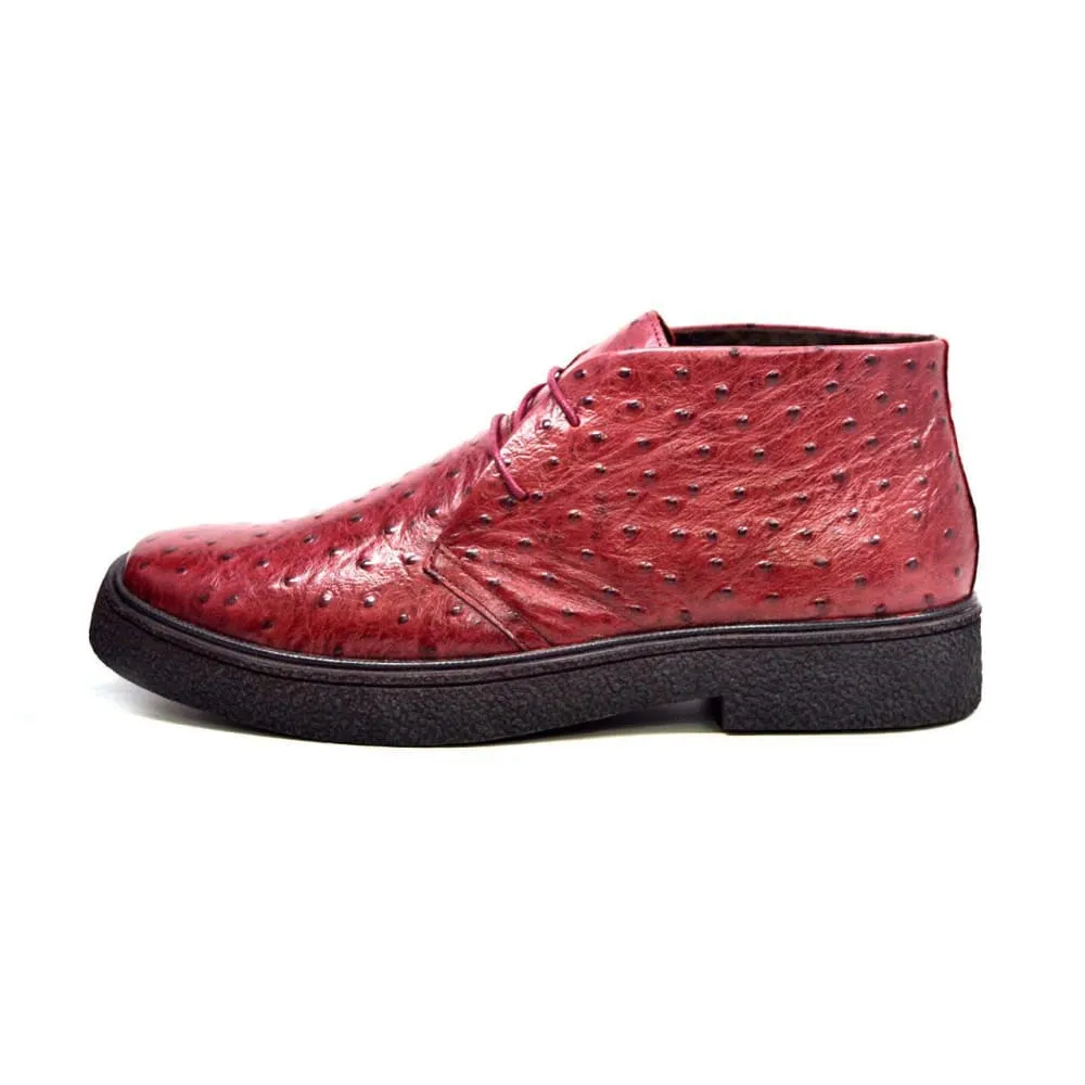 British Walkers Playboy Classic Men's Ostrich Leather Limited Edition