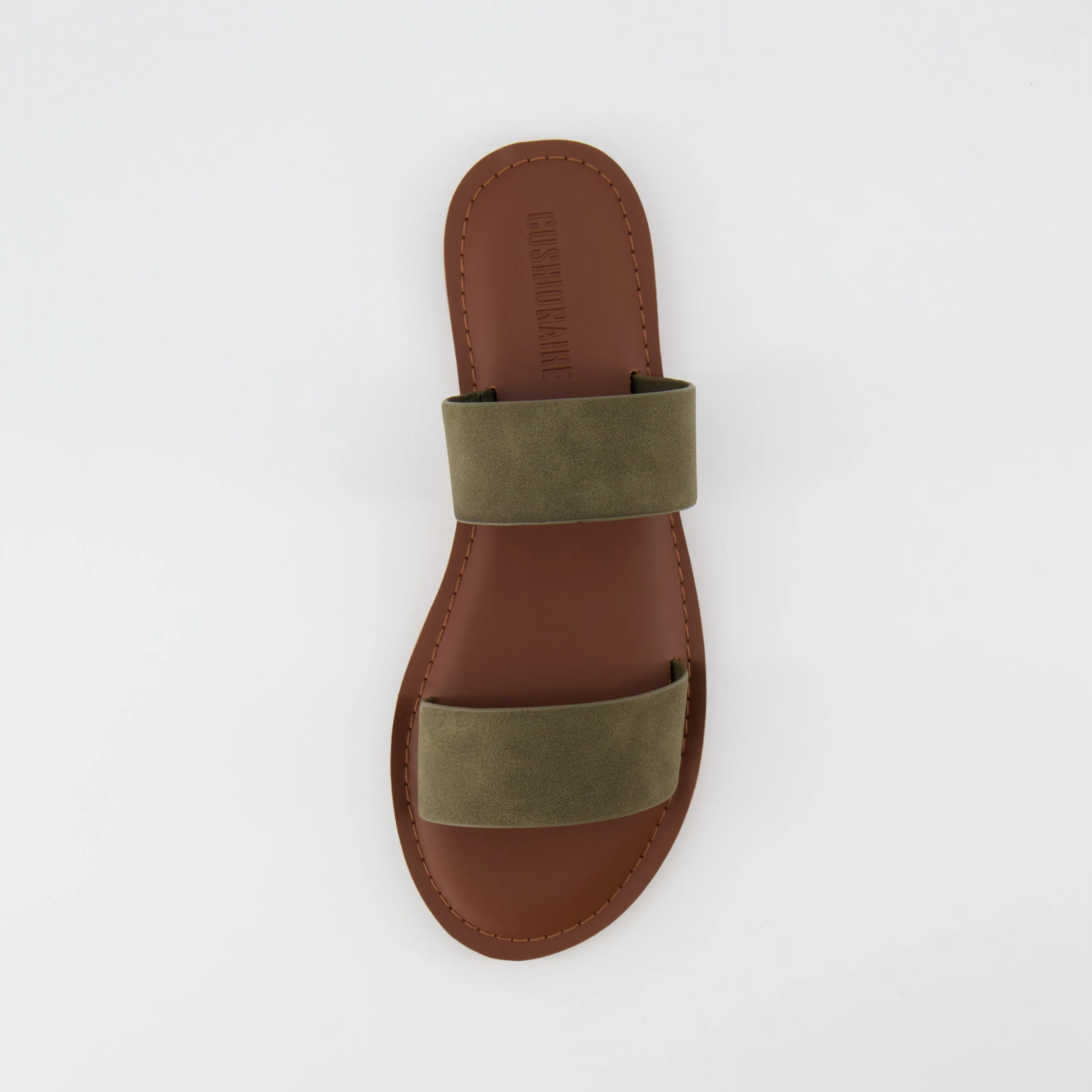 Calico Two Band Slide Sandal