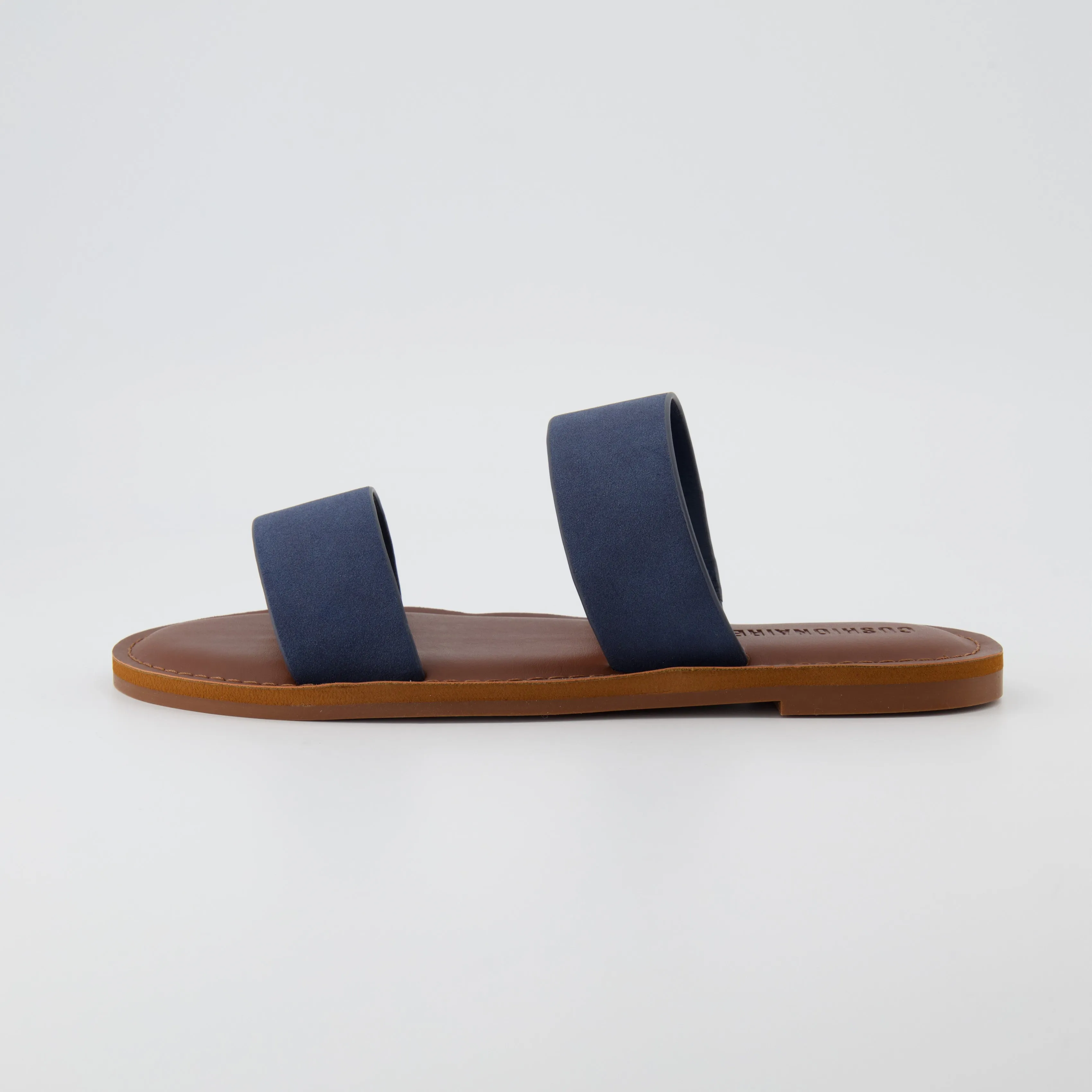 Calico Two Band Slide Sandal