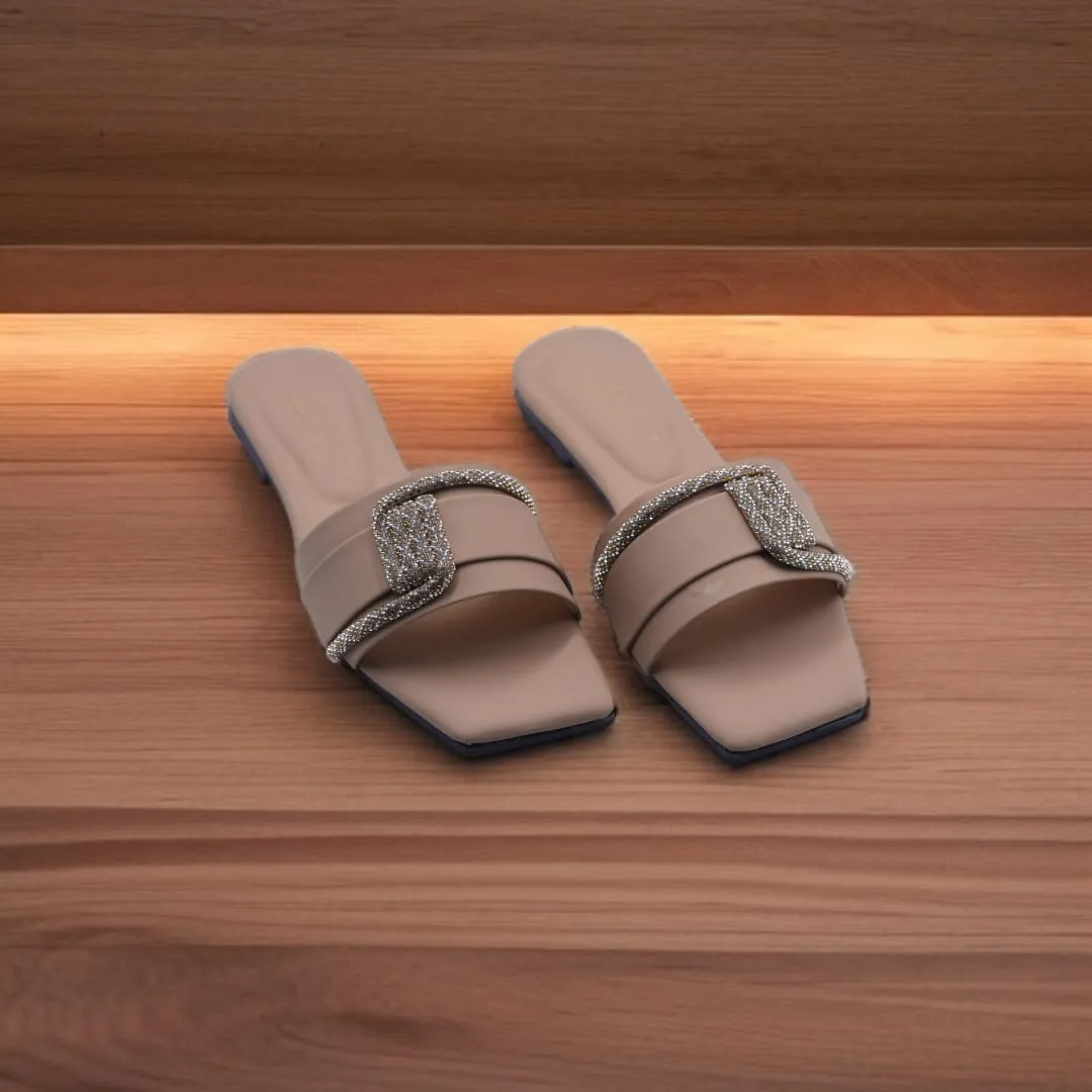 Chain Elegance Sandals