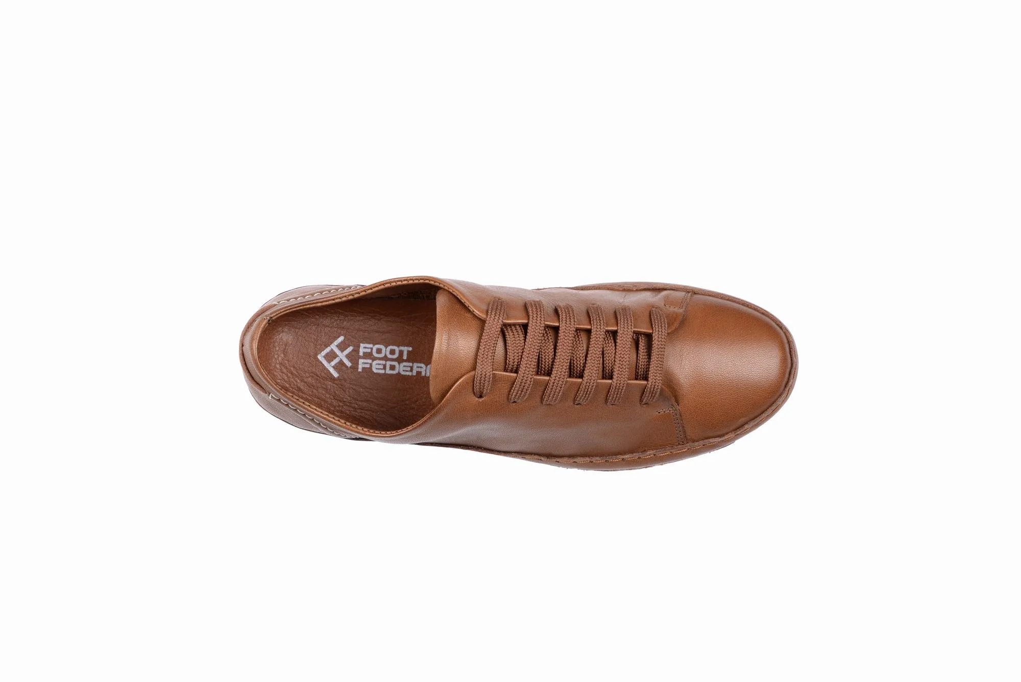 FOOT FEDERATION DERBY WOMEN'S SNEAKER TOBACCO